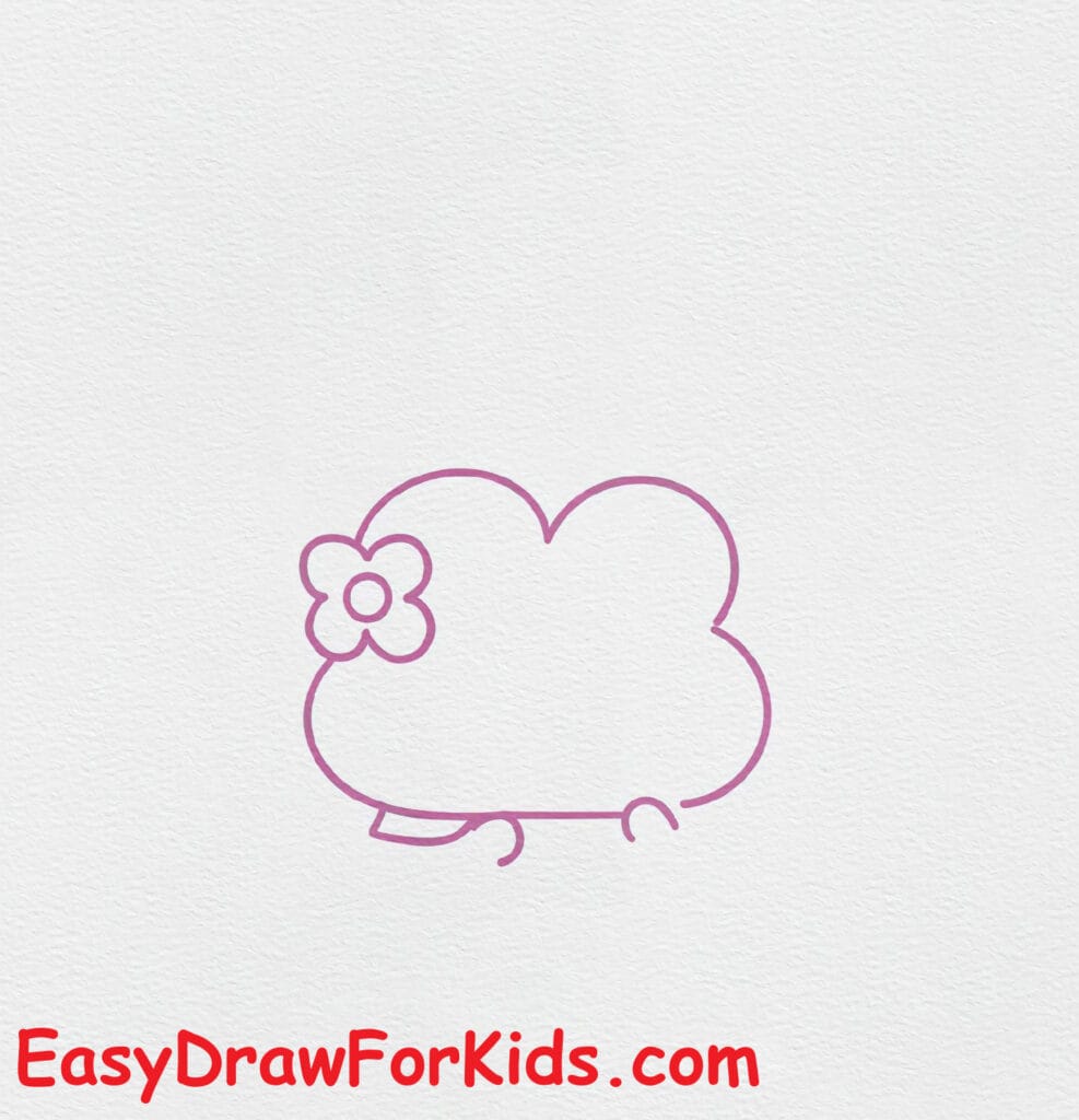 my melody drawing step 4