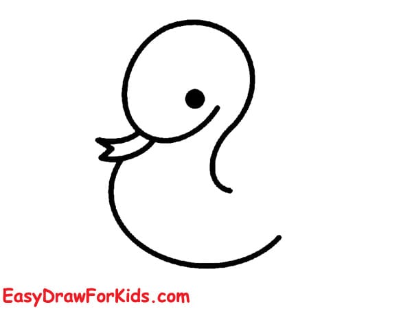 simple snake drawing step 2