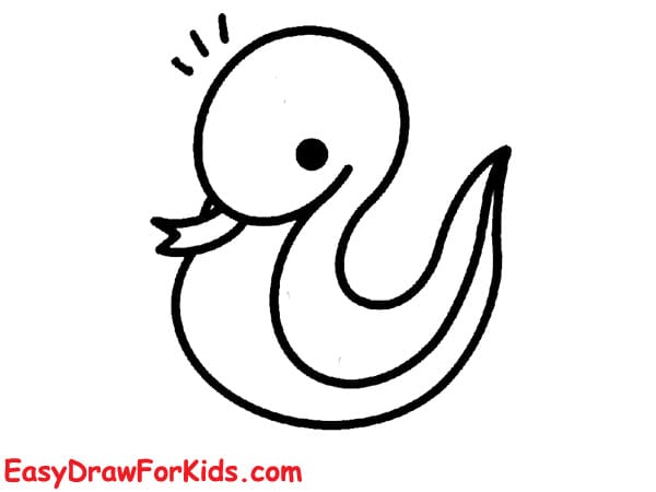 simple snake drawing step 3