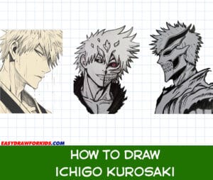 How To Draw Ichigo kurosaki