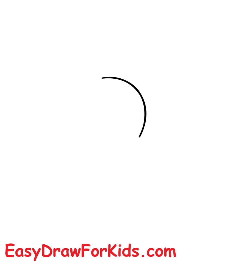 Cute Jerry drawing step 1