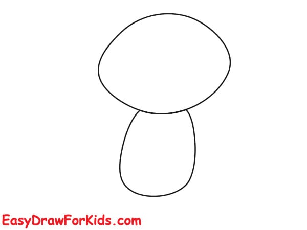 How To Draw A Cute Raccoon step 1