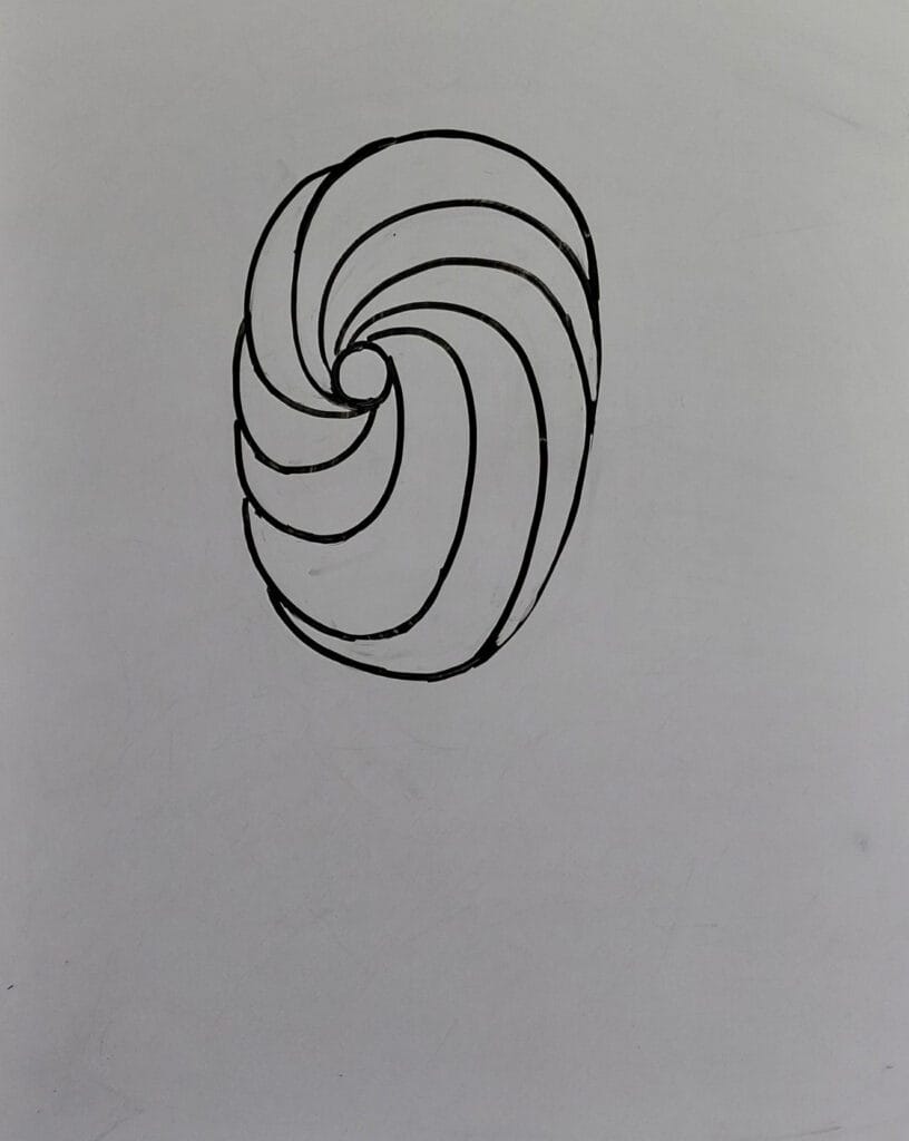 How to Draw Obito Uchiha from Naruto Step 2