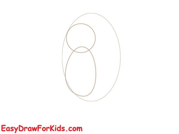 How to Draw a Cartoon Hedgehog Step 1