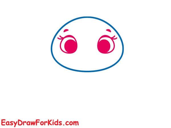 How to Draw a Cute Ladybug step 1