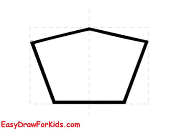 How to Draw a Queen Crown step 2