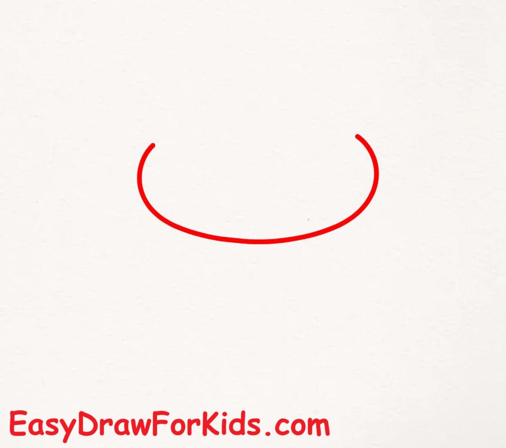 How to draw Disney's Winnie the Pooh step 1