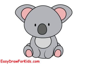 How To Draw A Koala - 4 Ways (With Pictures)
