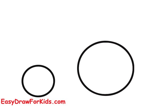 How to draw a tractor for kids step 1