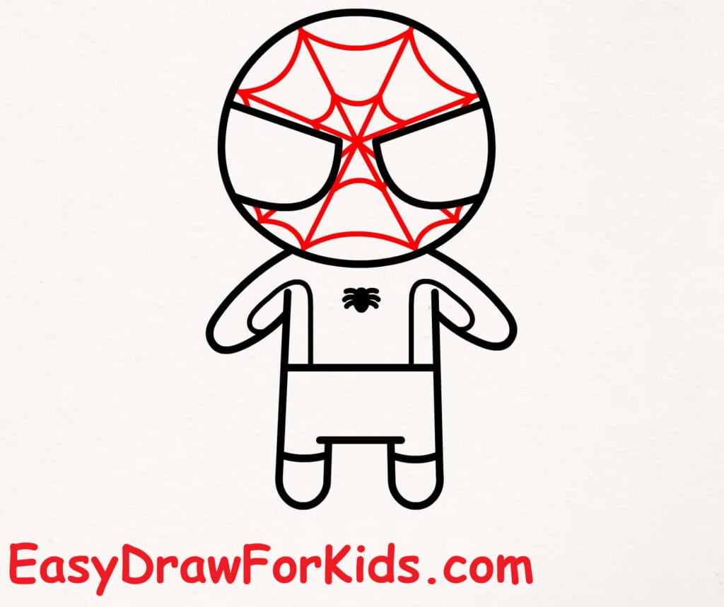 How To Draw Spider Man 2 Ways With Pictures How To Draw Spider Man 2 Ways With Pictures