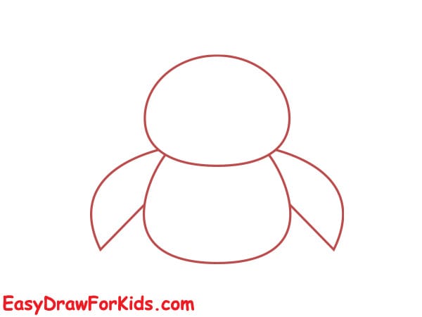 cartoon ladybug drawing step2 