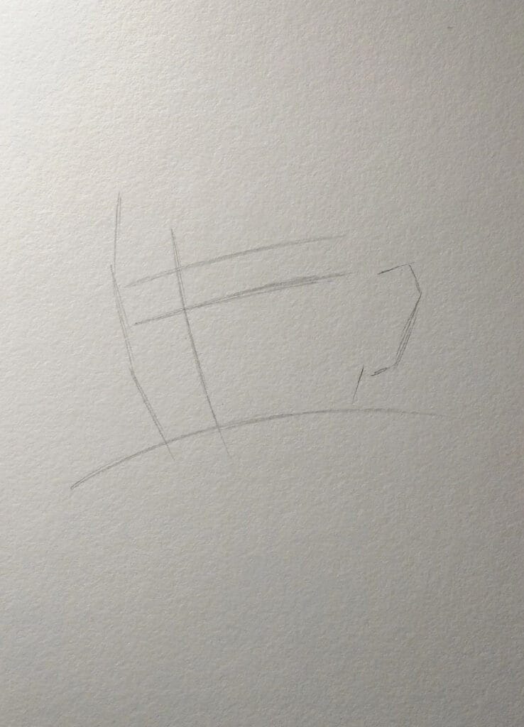 obito drawing easy step 1