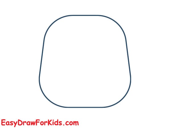 how to draw a baby buffalo step 1