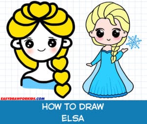how to draw elsa