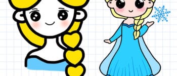 How to Draw Elsa – 2 Ways (With Pictures)