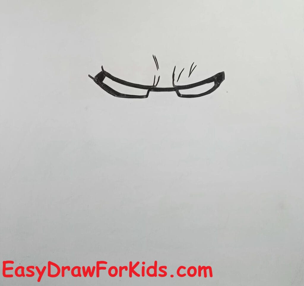 how to draw iron man face step 1