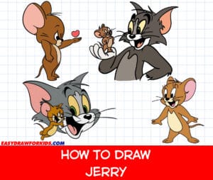 how to draw jerry