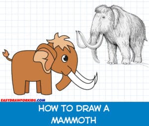 how to draw a mammoth