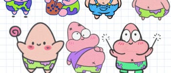 How to Draw Patrick Star from SpongeBob SquarePants – 7 Ways (With Pictures)