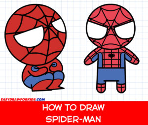 how to draw spider-man