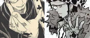How to Draw Trafalgar D. Water Law from One Piece – 2 Ways (With Pictures)