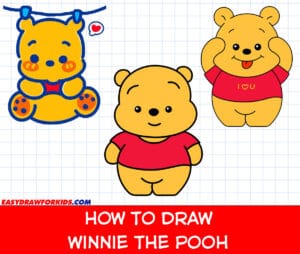 how to draw winnie the pooh