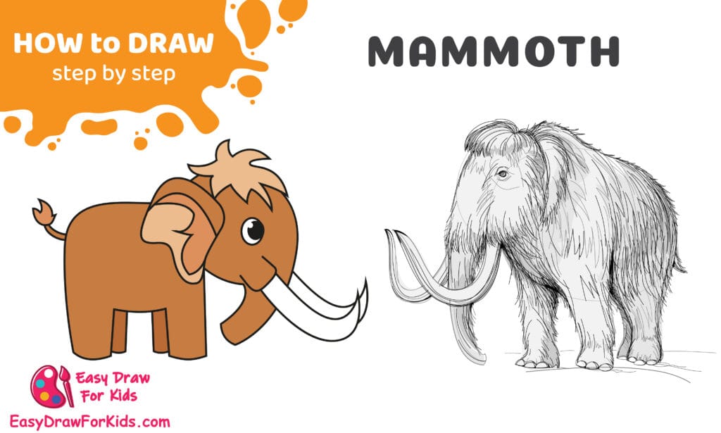 mammoth drawing