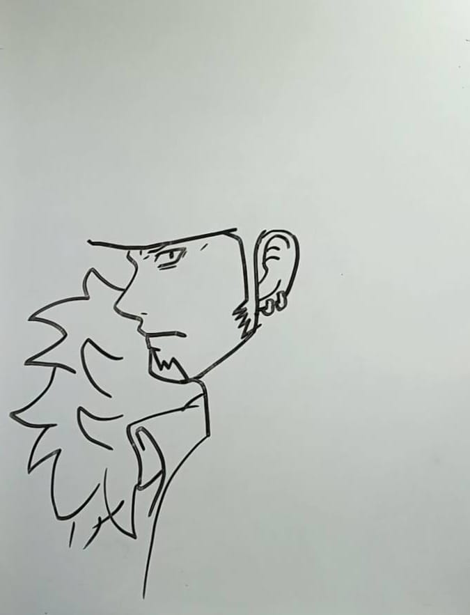 trafalgar law drawing easy step 4