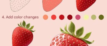 How to Draw a Strawberry – Drawing Tutorial for Beginners